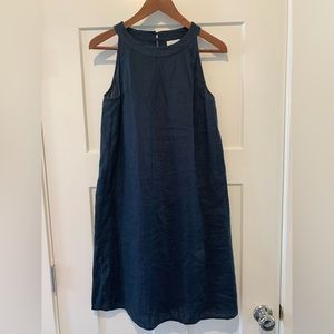JJill linen halter dress